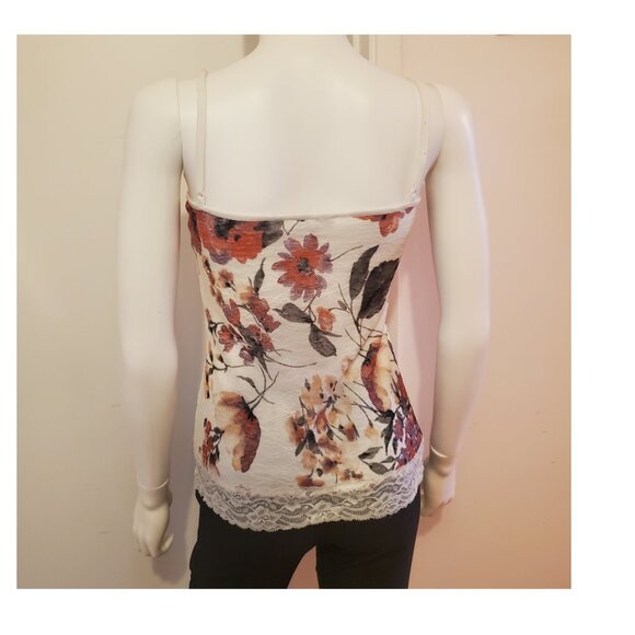 Ricki's Floral Camisole with lace detail in Size Small - Picture 2 of 2